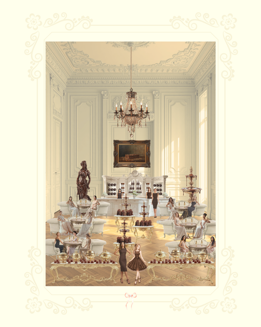 The Opening of Chocolate Indulgence Café