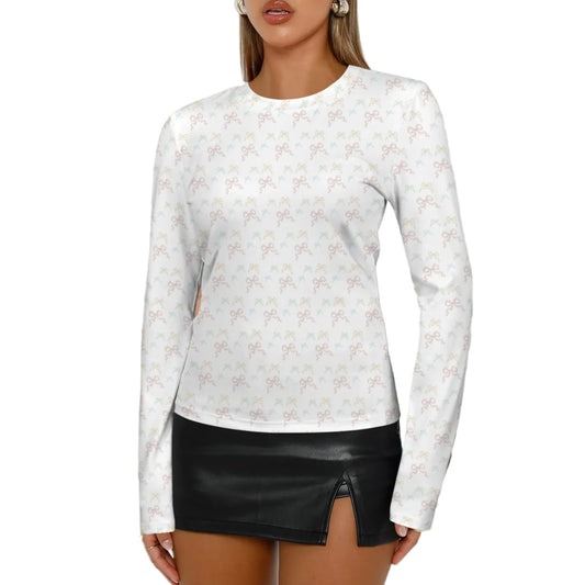 Long Sleeve Top - Collection I - Rococo Bows
