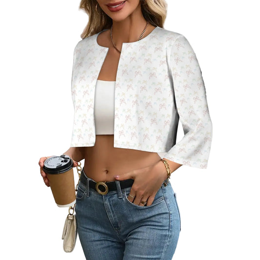 Cropped Jacket - Collection I - Rococo Bows