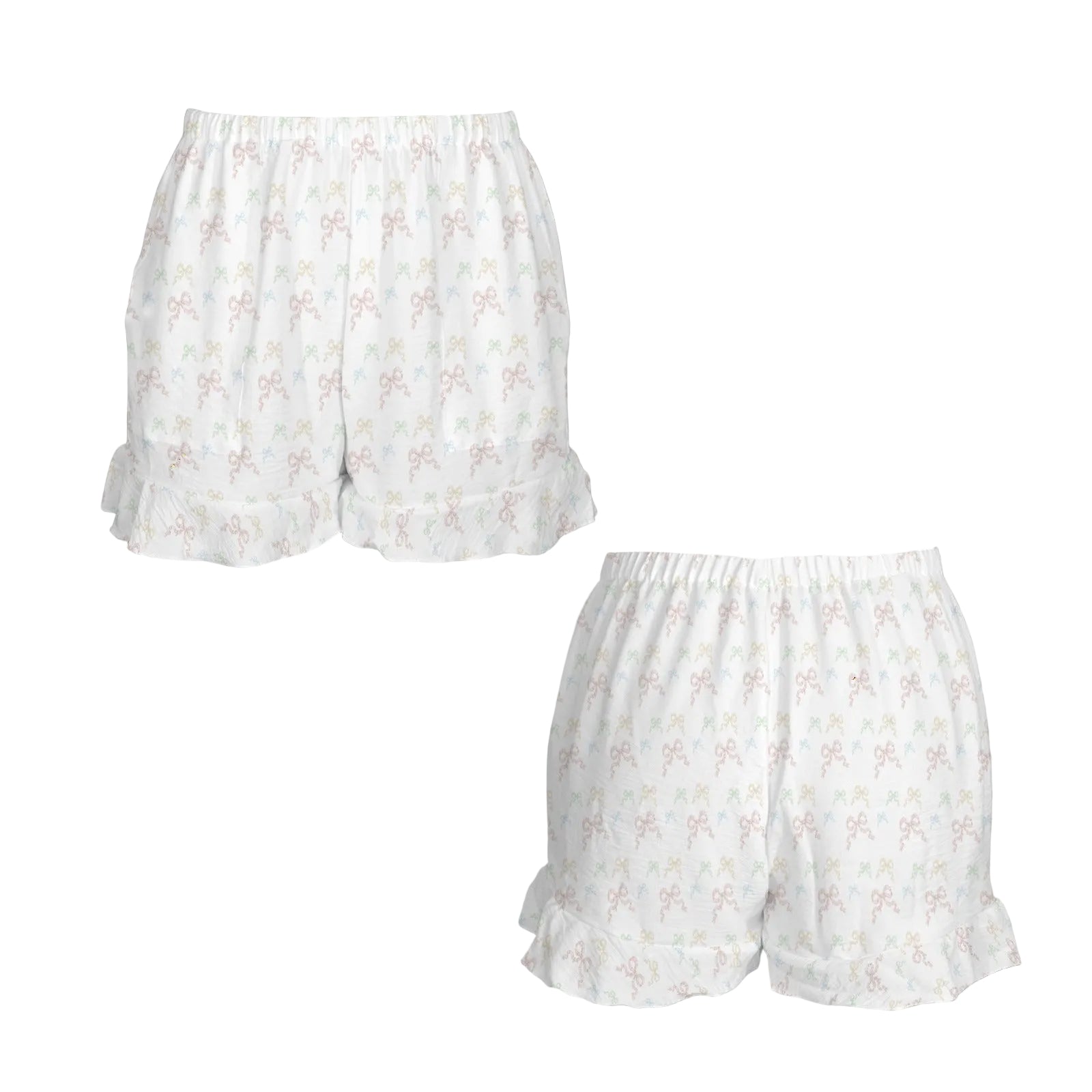Ruffle Hem Shorts - Collection I - Rococo Bows