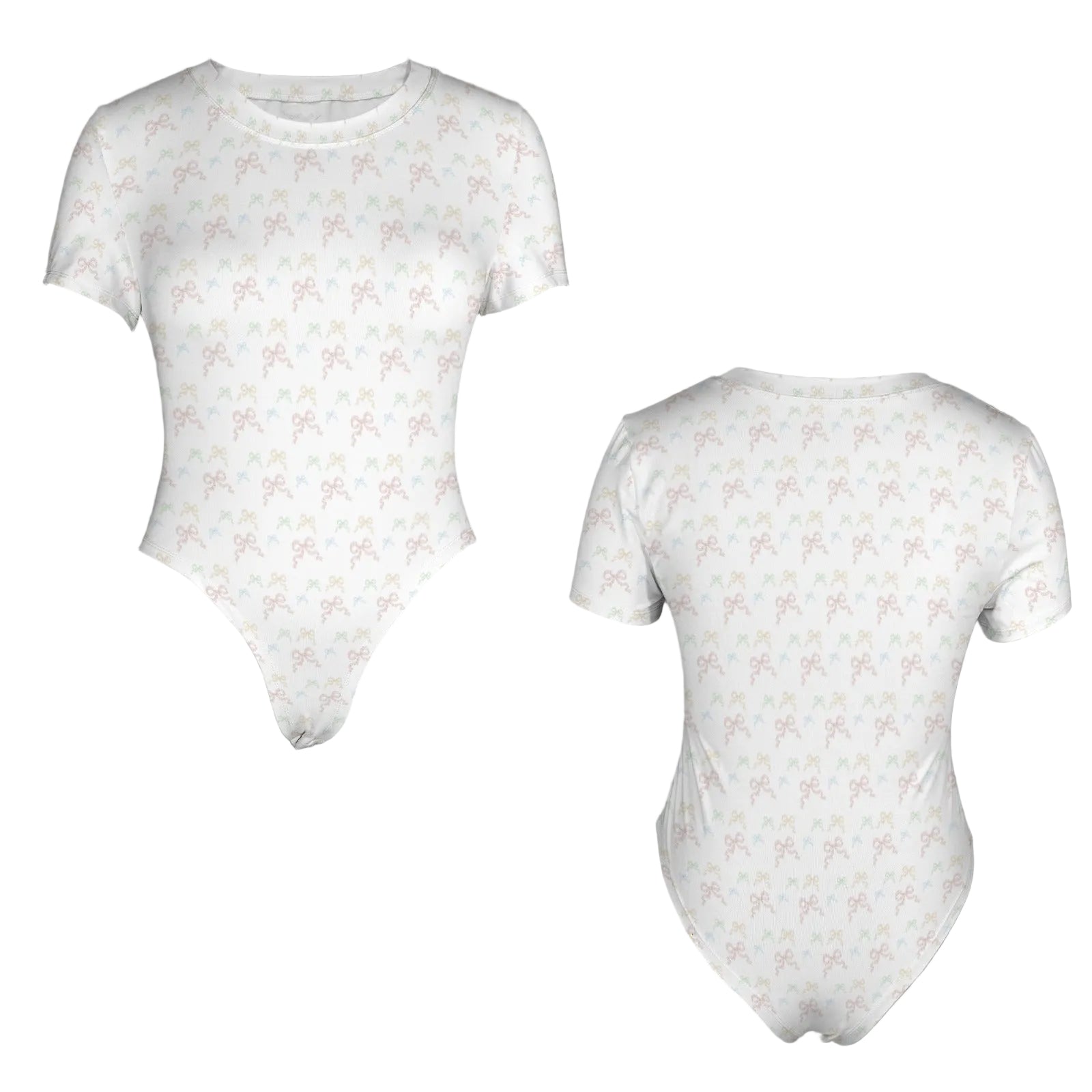 Short Sleeve Bodysuit - Collection I - Rococo Bows