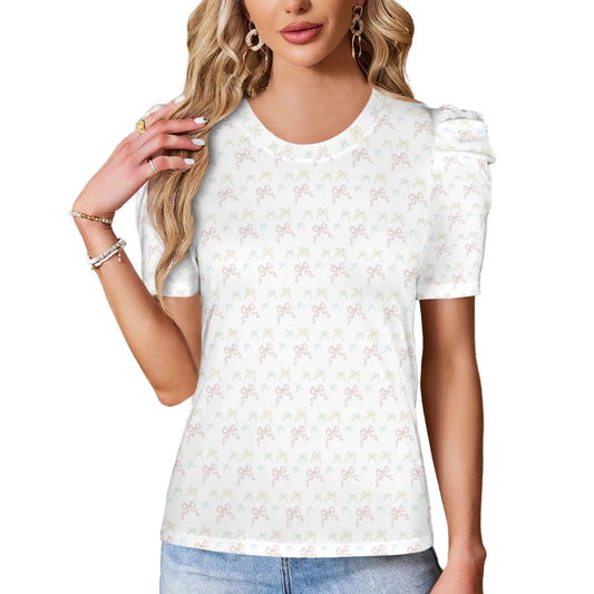 Puffy Sleeve Top - Collection I - Rococo Bows