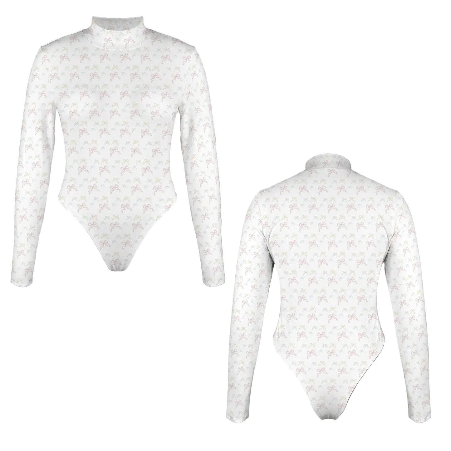 Long Sleeve Bodysuit - Collection I - Rococo Bows