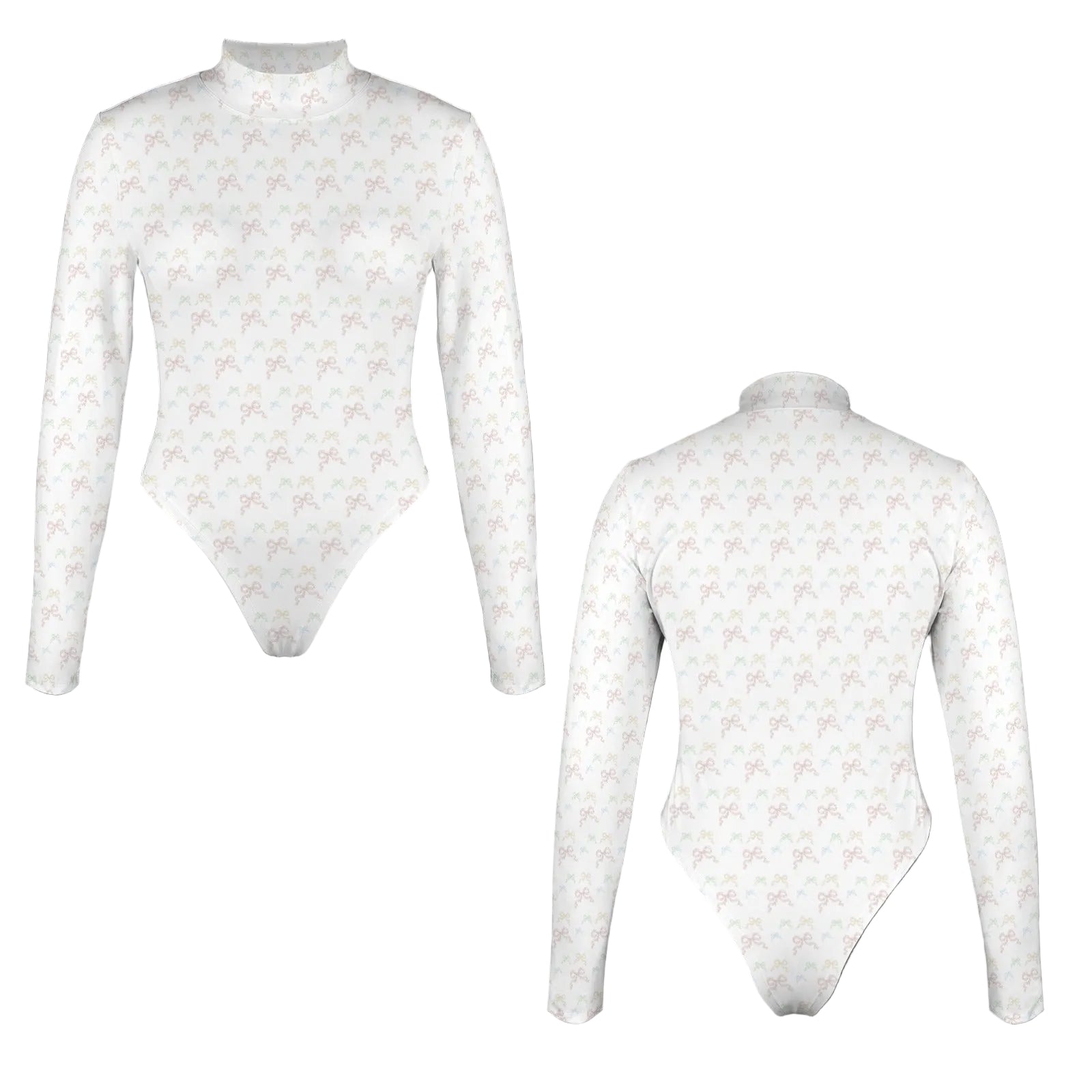 Long Sleeve Bodysuit - Collection I - Rococo Bows
